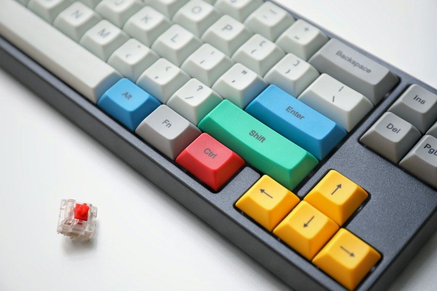 Mechanical trading keyboard